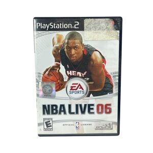 Playstation 2 EA Sports NBA Live 06 D Wade Cover Basketball Video Game